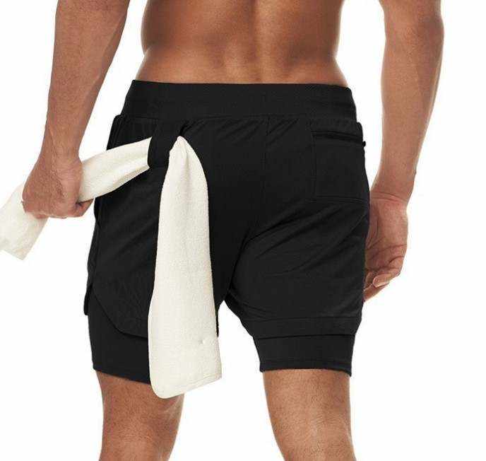 Pantalón Corto de Deporte J'hayber para hombre modelo Da4374 Negro