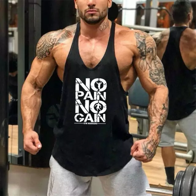 Camisa Deportiva No Pain No Gain