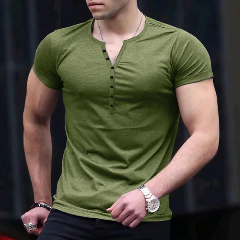 Camiseta Cuello V- S005 /Verde