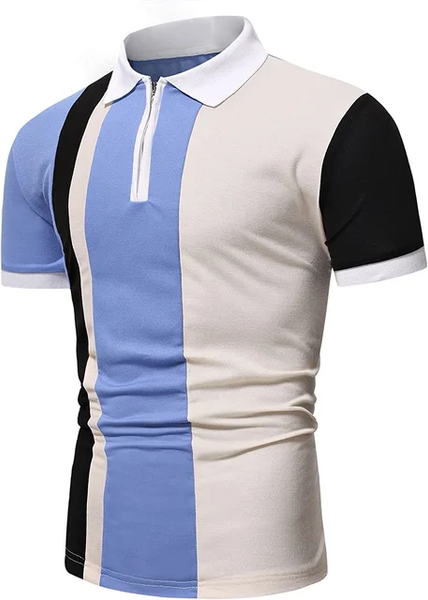 Camisa Zipper Tipo Polo - BL05