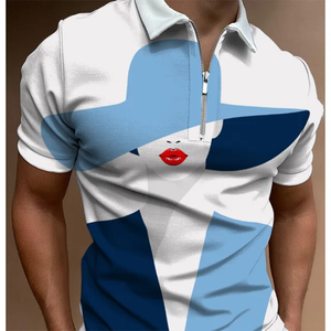 Camisa Zipper Tipo Polo - BL15