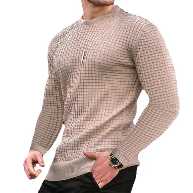 Camisa manga larga S006/ Algodon Beige