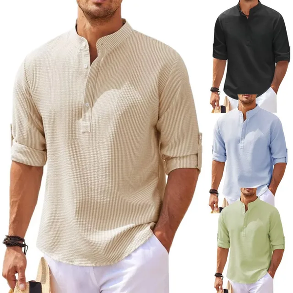 Camisa Casual P02- Beige