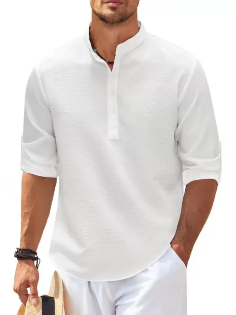 Camisa Casual P02- Blanco