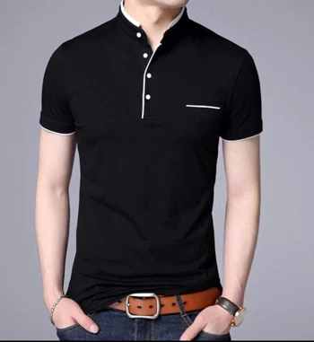 Camisa Casual  /Negro N08