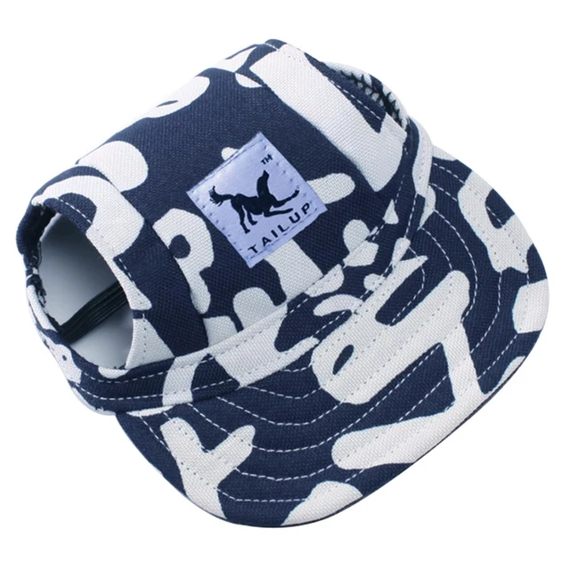 Gorra para Perro/Azul-Blanco RA11