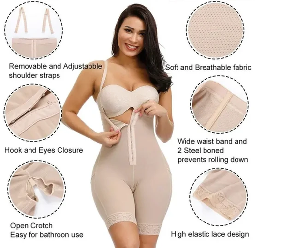 Faja Colombiana para Dama/ Beige NG01