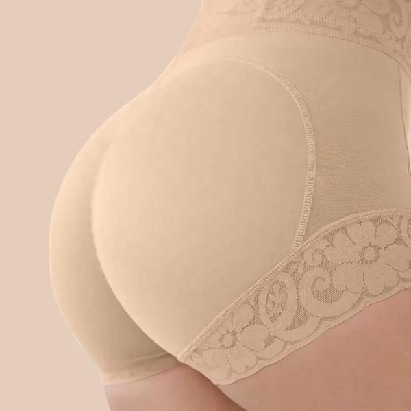 Faja Colombiana Corta para Dama/Beige  NG02