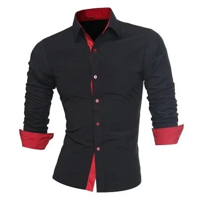 Camisa formal para caballero / Negro TC8