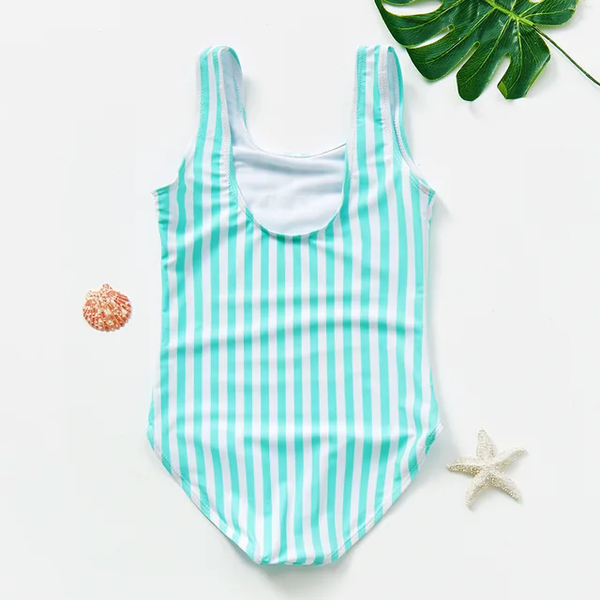 Traje de baño para niña /  Piña  B123