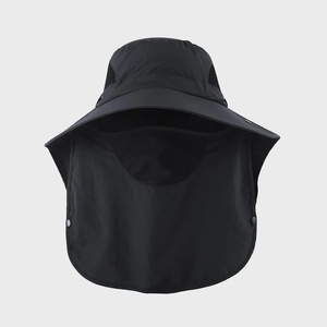 Sombrero Impermeable con protección UV / Negro B144