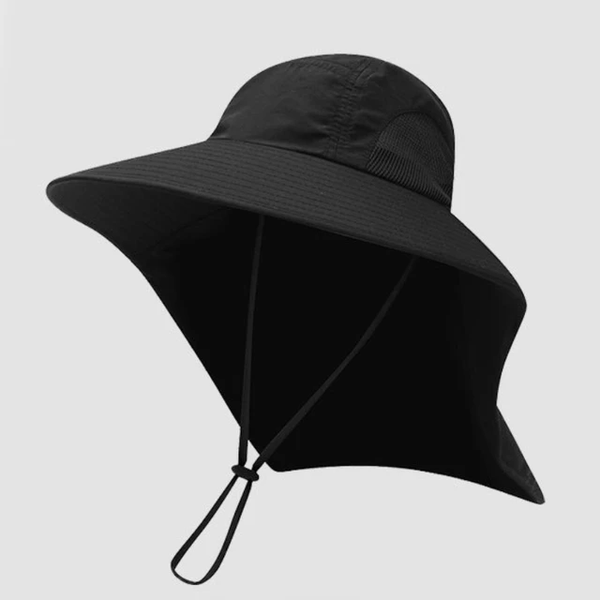 Sombrero Impermeable con protección UV Unisex / Negro B145