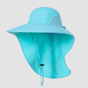 Sombrero Impermeable con protección UV Unisex / Celeste B145