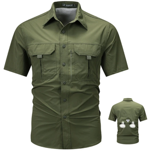 Camisa Fina para caballero/ Verde B149