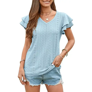 Camisa Casual para Dama  / Celeste RA26