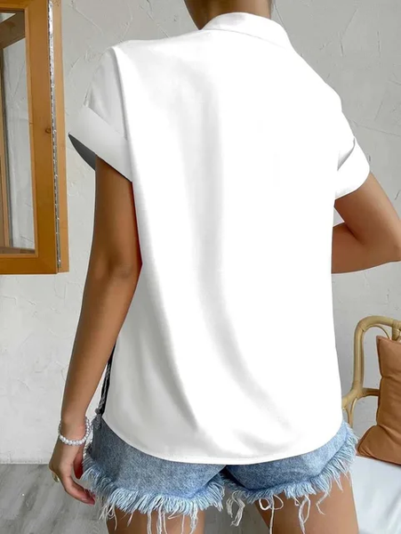 Camisa Casual para Dama  / Blanco KA01