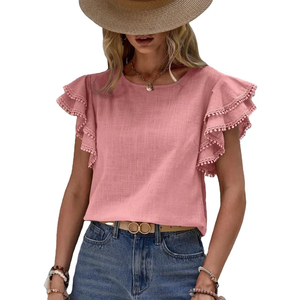 Camisa Casual para Dama  / Rosa  KA03