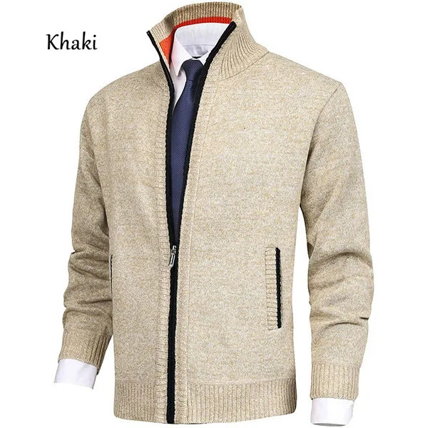 Cardigan para caballero / Beige K83