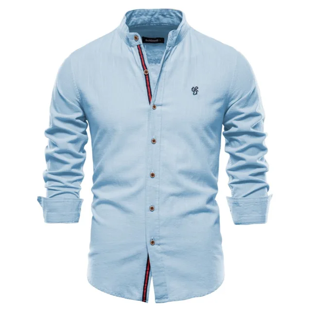 Camisa formal  para Caballero/ Celeste DF04