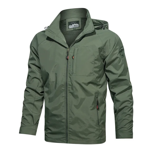 Chaqueta Impermeable para caballero/Verde S033