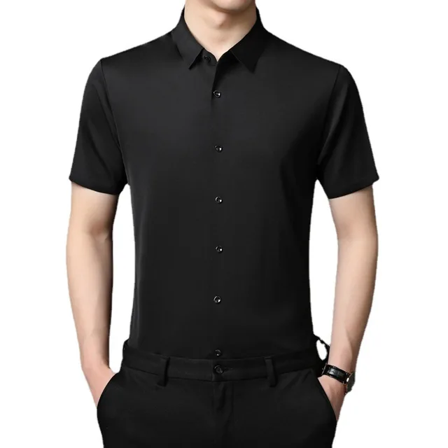 Camisa formal para caballero/Negro BL36