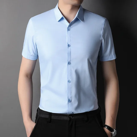 Camisa formal para caballero/Celeste  BL36