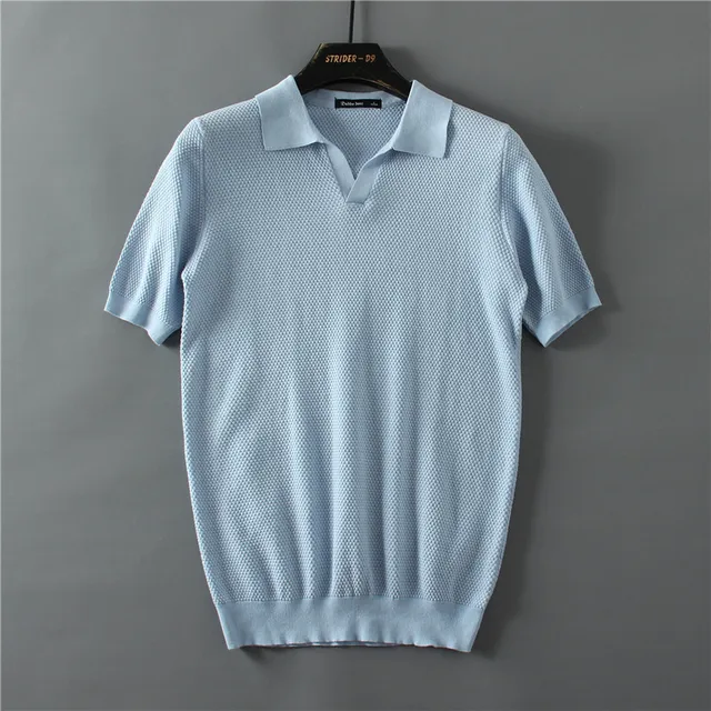 Camisa casual para caballero /Celeste K133