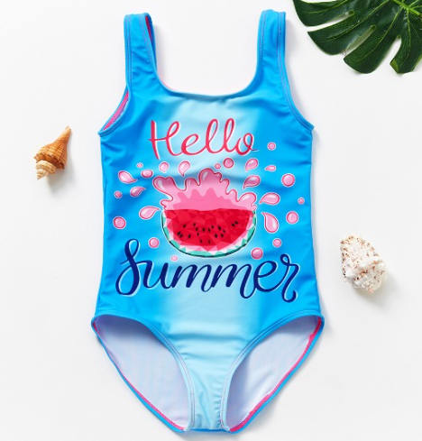 Traje de baño para niña /  Summer  B125