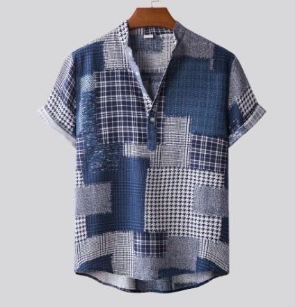 Camisa para Hombre C011 - Azul