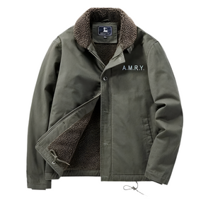 Abrigo Casual Hombre - A002 Verde AMRY