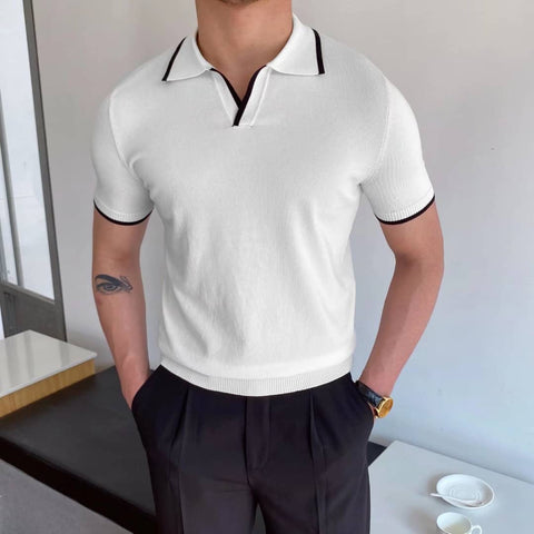 Camiseta Cuello BBL01 - Blanco