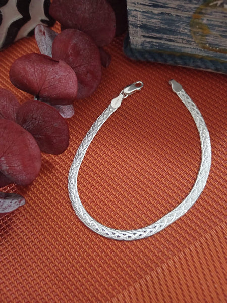 Pulsera Plata  - 20cm