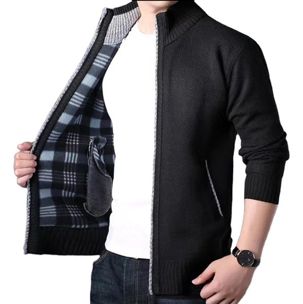 Cardigan para caballero / Negro K83