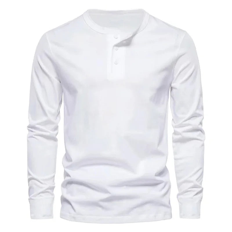 Camisa manga larga para caballero/ Blanco FM08