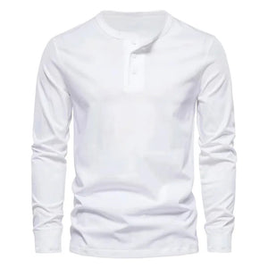 Camisa manga larga para caballero/ Blanco FM08