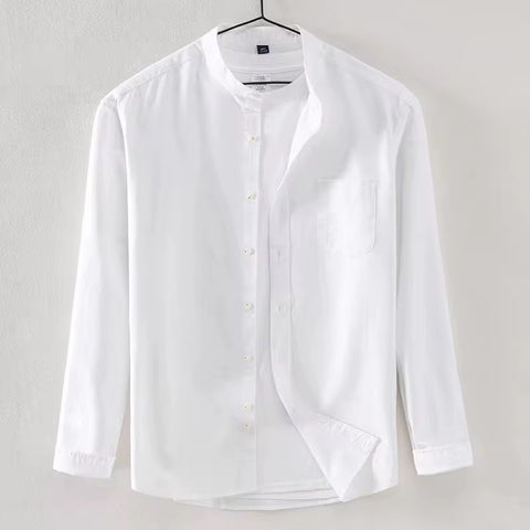 Camisa Formal manga larga para caballero/ Blanco B174