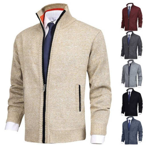 Cardigan para caballero / Beige K83