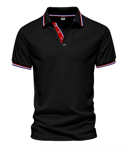 Camisa casual para caballero /Negro K135