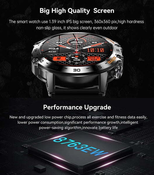 Smart Watch K52 - Negro