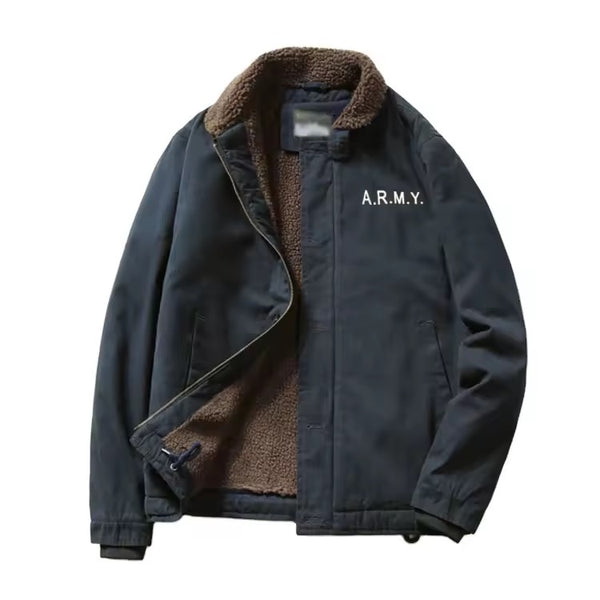 Abrigo Casual Hombre - A002 Azul AMRY