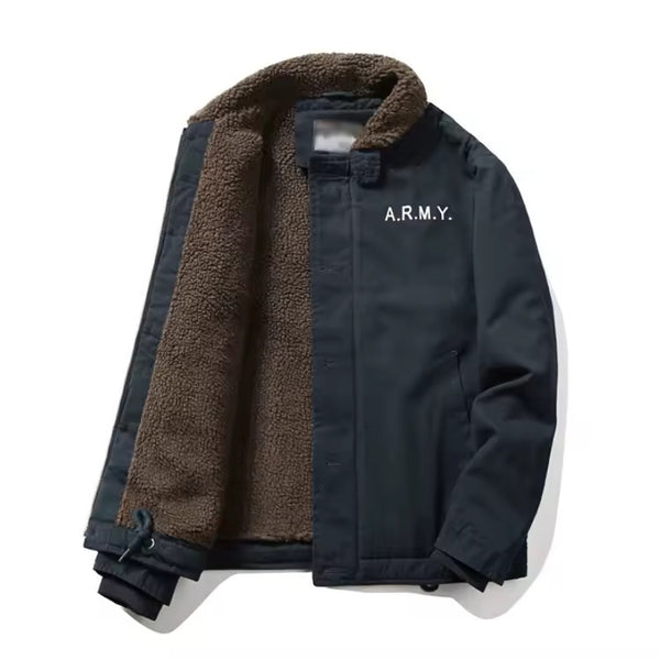 Abrigo Casual Hombre - A002 Azul AMRY