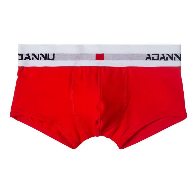 Boxer Adannu Algodón - Rojo-K157