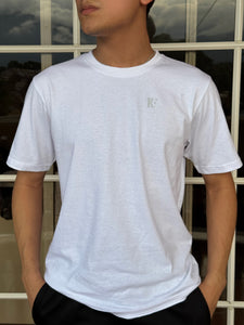 Camiseta Casual KF/ Blanco K140