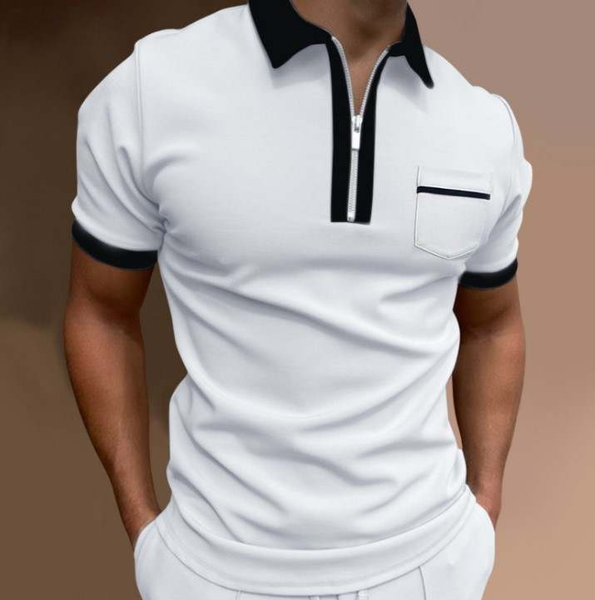 Camisa Zipper Tipo Polo - 012