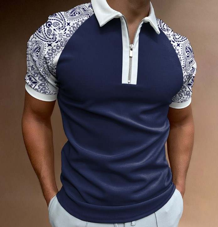 Camisa Zipper Tipo Polo - 016