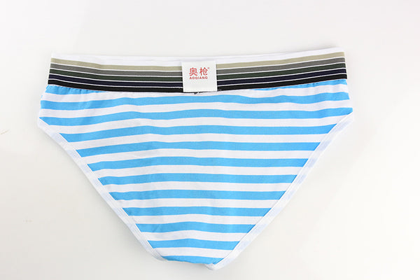 Briefs with Light Blue Bag