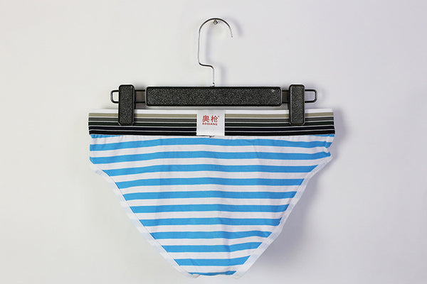 Briefs with Light Blue Bag