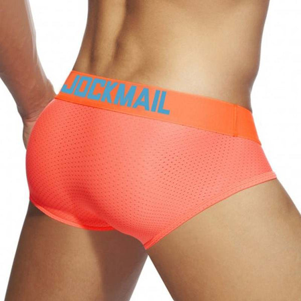 Neon Jockmail Brief - Orange