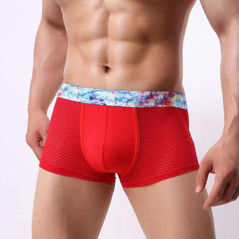 Boxer Colors Red