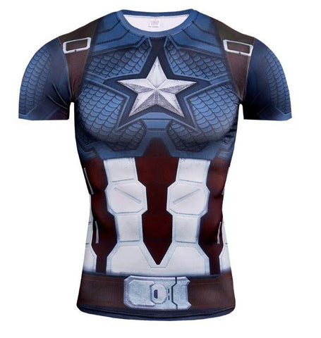 Captain America Sports T-shirt